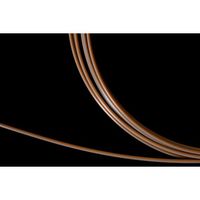 アイシス 細径PEEKチューブ(カラーライン付き) 1/16”×0.50mm 橙 5m巻 最大推奨使用圧:34MPa INA05005 1巻（直送品）