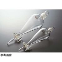 コスモスビード 円錐形分液ロート 肉厚タイプ 1000mL Gコック 2120-06 1個 65-6844-27（直送品）