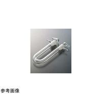 コスモスビード カルシューム管(活栓付U字形)透明摺15×130mm 4416 1個 65-6838-23（直送品）