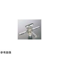 コスモスビード 三方コック(ゴム止付)φ6 15/35 2004-01 1個 65-6841-37（直送品）