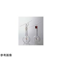 コスモスビード 洗浄フラスコ(ゴム栓用)500mL枝8mm 1982-01 1個 65-6840-50（直送品）