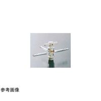 コスモスビード PTFE三方コック(ゴム止付)φ10 18 2017-03 1個 65-6842-11（直送品）