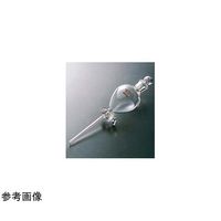 コスモスビード 透明摺合丸形分液ロート 300mL Gコック 2101-04 1個 65-6842-97（直送品）