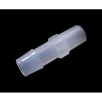 PP R1/4オスネジ付きストレートアダプター 軟質チューブ内径12.0mm:1/2”)用 10個入 IMJR3126 1袋(10個)（直送品）