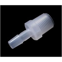 PP R3/8オスネジ付きストレートアダプター 軟質チューブ内径8.0mm(5/16”)用 10個入 IMJR4086 1袋(10個)（直送品）