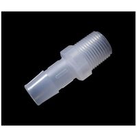 PP R3/8オスネジ付きストレートアダプター 軟質チューブ内径12.0mm(1/2”)用 10個入 IMJR4126 1袋(10個)（直送品）