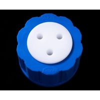 アイシス オムニフィット(R)ルアーポート付きGL38ガロン瓶ボトルキャップ 3ポート フィルター&チェックバルブ無 OMJ4313 1個（直送品）