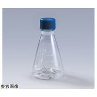 GVS バッフル付き滅菌三角フラスコ 500mL PC ベントキャップ 1個×12パック入 CELCUFG035500S 1箱(12個)（直送品）