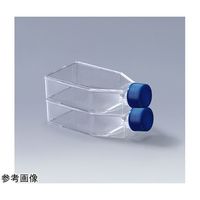細胞培養フラスコ 75cm2 浮遊培養用 シールキャップ 5個×20パック入(100個/箱) CELCUFG007075S 1箱(100個)（直送品）