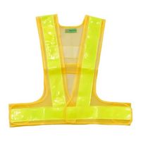 富士手袋工業 2WAYサイズピカセーフ安全ベスト 黄×黄 3160 1枚 65-3354-74（直送品）