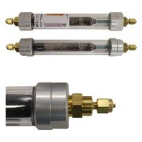 CRSガス精製フィルター ZPure(TM)Glass(インジケータ搭載) PolyGasI 38cc 真鍮1/8” 202314-B 1本（直送品）