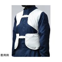 アズワン クリーンルーム用ファンジャケット(簡易ベスト型)セット品 FA(S~L) 67-6867-75 1セット（直送品）