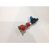 チノー 口金(ボンベ口金1組) 流量計セット用 MA9727 1個 67-4913-91（直送品）