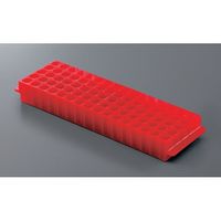 イナ・オプティカ コレクションプレート 80本立 赤 BR-80-R 1個 67-5191-78（直送品）