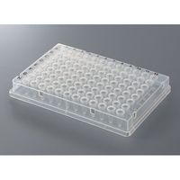 イナ・オプティカ PCR用96ウェルプレート 0.1mL 10枚入 B-96-FS 1袋(10枚) 67-5190-72（直送品）