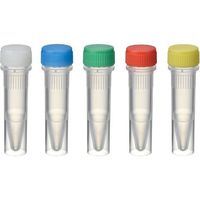 Oリングレス スクリューキャップチューブ 1.5mL 自立 ミックス 滅菌 500本 1394-150-SS-MS 1箱(500本)（直送品）