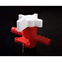 アイシス PP 2方ストップコック 軟質チューブ内径10mm 67-5201-94 1個（直送品）