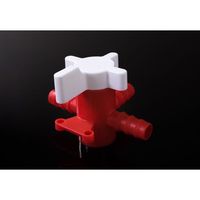 アイシス PP 3方ストップコック 軟質チューブ内径10mm 67-5201-98 1個（直送品）