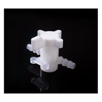 アイシス PVDF 2方ストップコック 軟質チューブ内径6mm 67-5202-01 1個（直送品）
