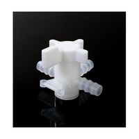 アイシス PVDF 3方ストップコック 軟質チューブ内径10mm 67-5202-07 1個（直送品）