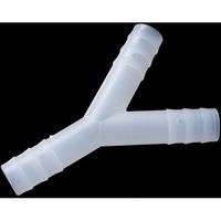 アイシス PVDF Y型コネクター 適用チューブ内径 12mm 10個入 67-5202-71 1袋(10個)（直送品）