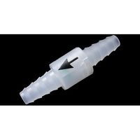アイシス PPノンリターンバルブ 軟質チューブ内径 10~14mm 5個入 67-5202-81 1袋(5個)（直送品）