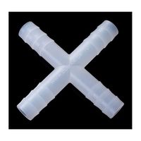 アイシス PVDF X型コネクター 適用チューブ内径 10mm 10個入 67-5202-85 1袋(10個)（直送品）