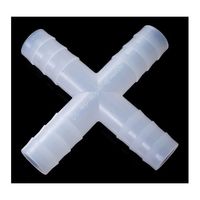 アイシス PVDF X型コネクター 適用チューブ内径 12mm 10個入 67-5202-86 1袋(10個)（直送品）