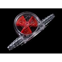 アイシス SANフローモニター羽根付き 軟質チューブ内径 5~10mm 赤 67-5202-90 1個（直送品）