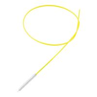 アズワン フレックスブラシ(ボールトップ)黄 5本入 9-1201-02 1袋(5本)（直送品）