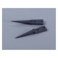 アズワン ファイバーチップピンセットESDー259A用交換チップ 130mm 1組(2個入) 67-5232-42 1組(2個)（直送品）