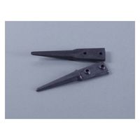 アズワン ファイバーチップピンセットESDー249用交換チップ 128mm 1組(2個入) 67-5232-44 1組(2個)（直送品）