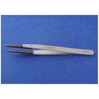 アズワン ファイバーチップピンセット 130mm 67-5232-55 1本（直送品）