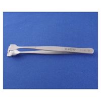 アズワン フラットピンセット 125mm 67-5232-60 1本（直送品）