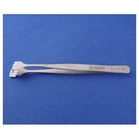 アズワン フラットピンセット 125mm 67-5232-63 1本（直送品）