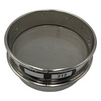 アズワン ステンレスふるい φ75×20mm 212μm 校正証明書(ISO9001)付 65-9393-06 1個（直送品）