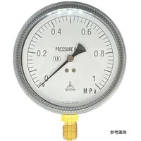 アズワン 汎用圧力計A形 φ100 G3/8B0.4 4-5718-03 1個（直送品）