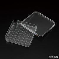 アズワン ビオラモスクエアペトリディッシュ 1箱(10枚×24包入) VSD-126 1箱(240枚) 4-5746-01（直送品）