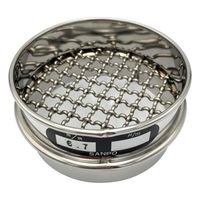 アズワン ステンレスふるい φ75×20mm 6.7mm 校正証明書(ISO9001)付 65-9392-85 1個（直送品）