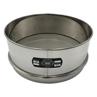 アズワン ステンレスふるい φ300×100mm 355μm 校正証明書(ISO9001)付 65-9393-55 1個（直送品）