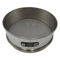 アズワン ステンレスふるい φ300×100mm 250μm 校正証明書(ISO9001)付 65-9393-57 1個（直送品）