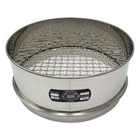 アズワン ステンレスふるい φ300×100mm 16.0mm 校正証明書(ISO9001)付 65-9393-33 1個（直送品）