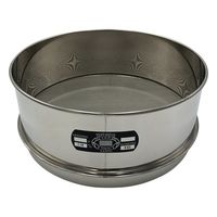 アズワン ステンレスふるい φ300×100mm 1.18mm 校正証明書(ISO9001)付 65-9393-48 1個（直送品）