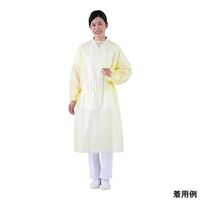 アズワン アイソレーションガウン イエロー 10枚入 8-624-01 1袋(10枚)（直送品）