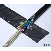 興和化成 スナップチューブ (小箱入りタイプ) グレー KST-10G 25M 1巻 62-3839-42（直送品）