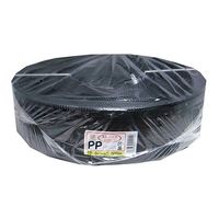 松浦工業 荷造り・結束用PPバンド 15.5mm×1000m 黒 5巻入 PPBAND1000-BK 1箱(5巻) 62-9214-43（直送品）