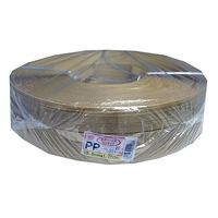 松浦工業 荷造り・結束用PPバンド 15.5mm×1000m 茶 5巻入 PPBAND1000-BR 1箱(5巻) 62-9214-47（直送品）
