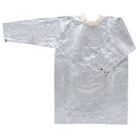 帝健 耐熱袖付きアルミコーティングエプロン CMA187 1枚 62-6281-65（直送品）