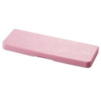 旭電機化成 マスクケース ミラー付 ピンク ABO-211CPK 1個 63-0988-35（直送品）