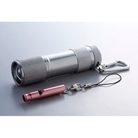 旭電機化成 ミニホイッスル付LEDアルミライトII ピンク APL-4312SPK 1個 63-4064-06（直送品）